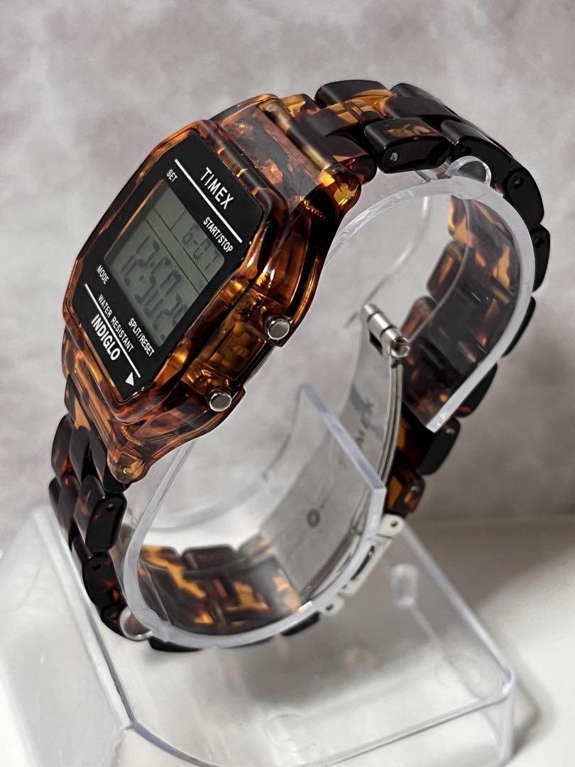 TIMEX × BEAMS 別注 べっ甲 デジタル時計タイメックス ビームス
