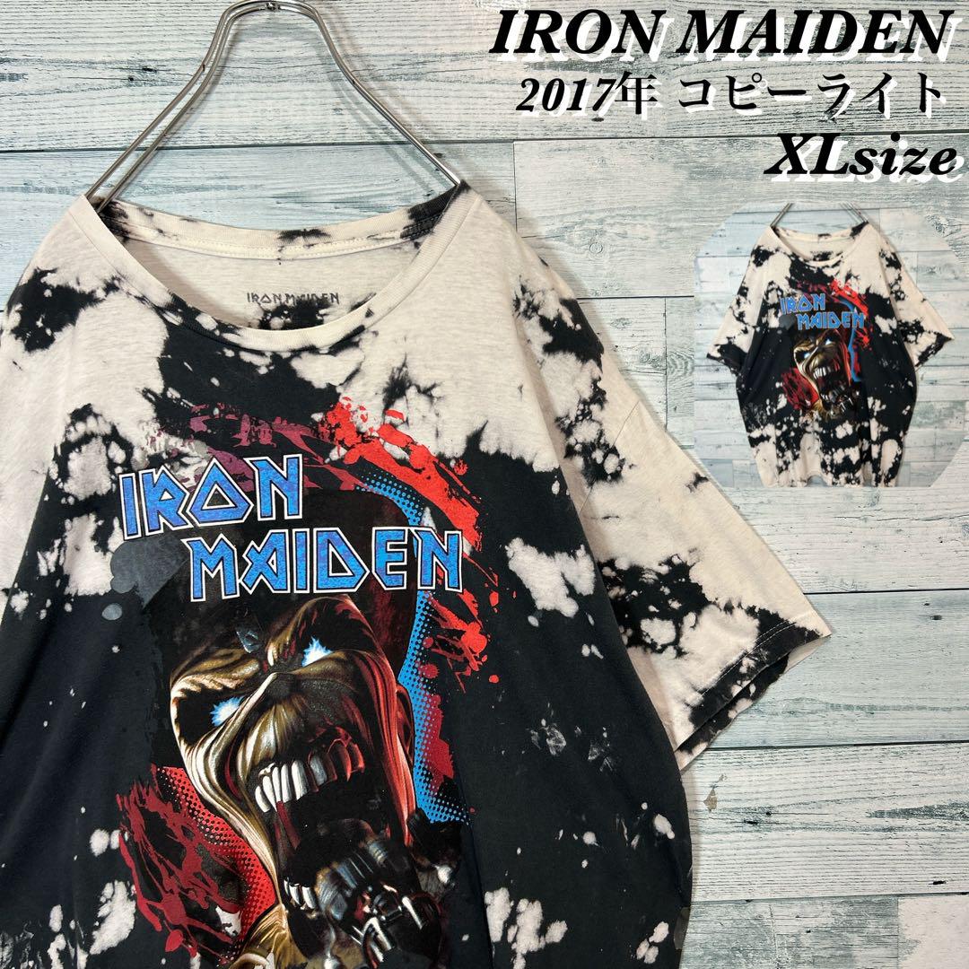 【激レア】IRON MAIDEN 2017年 コピーライト タイダイ Tシャツ