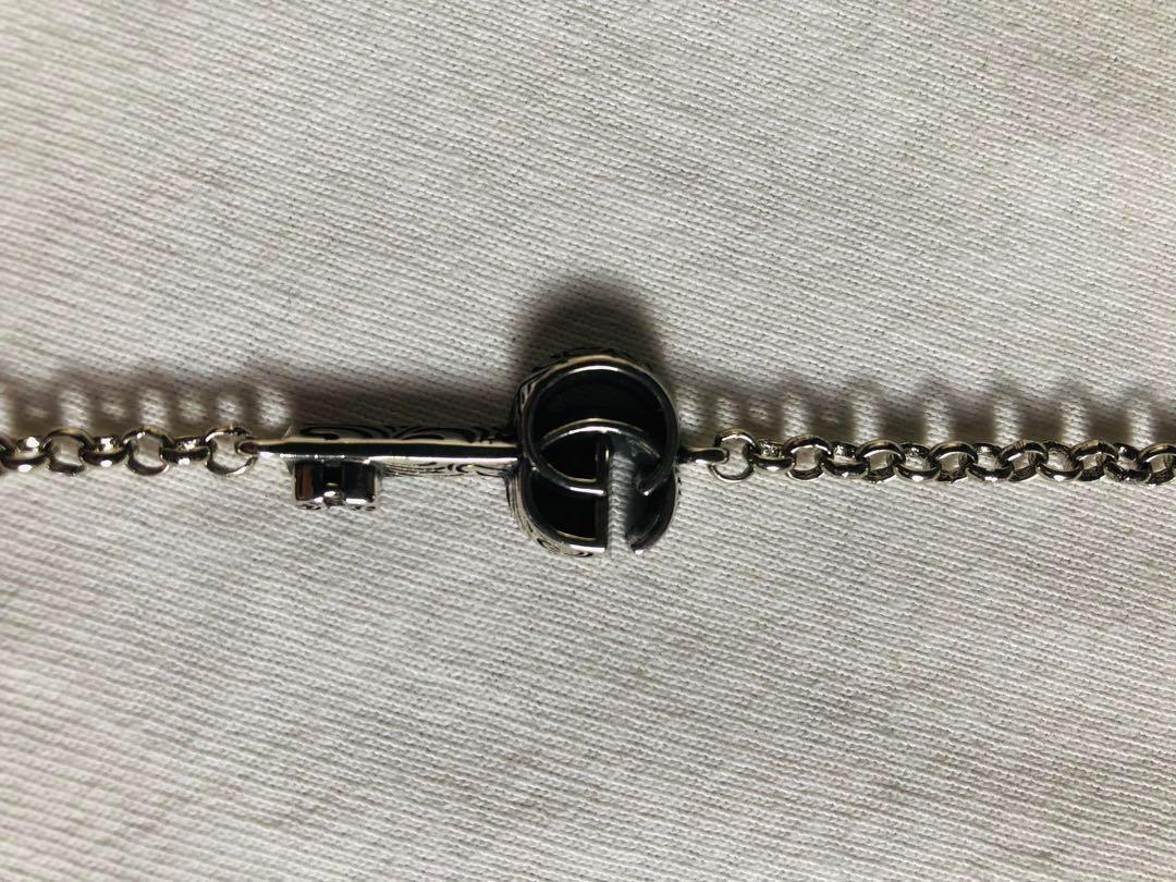 【新品未使用品】GUCCI キーチャーム ブレスレット シルバー【並行輸入品】