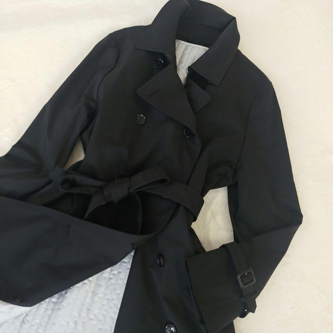 大きいサイズ☆23区☆極美品☆ライナー付きロングトレンチコート☆希少48号