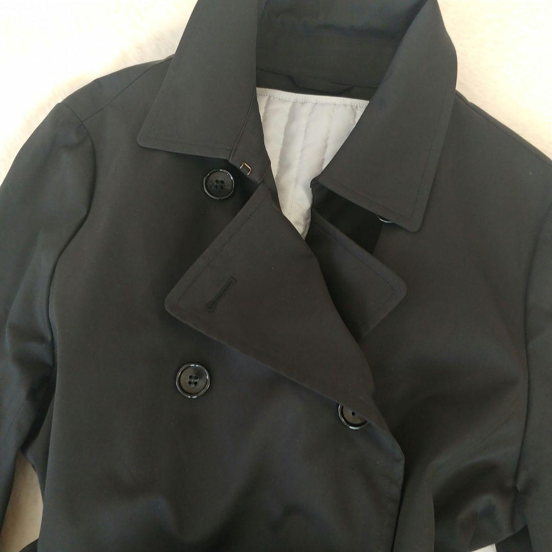 大きいサイズ☆23区☆極美品☆ライナー付きロングトレンチコート☆希少48号