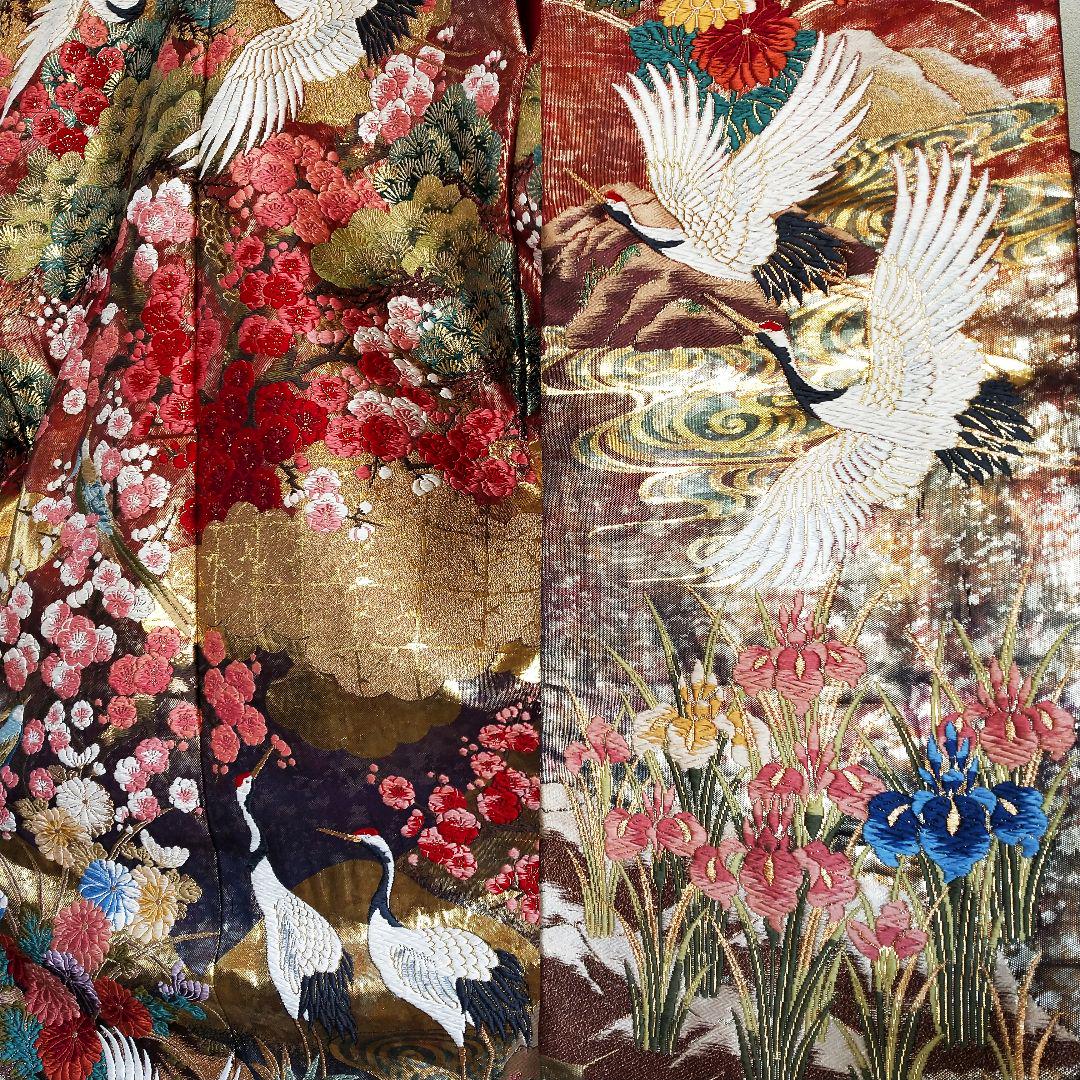 ✿佐賀錦✿豪華絢爛✿花嫁衣装✿色打掛✿ w5Qtn-m70968035077 在庫特価