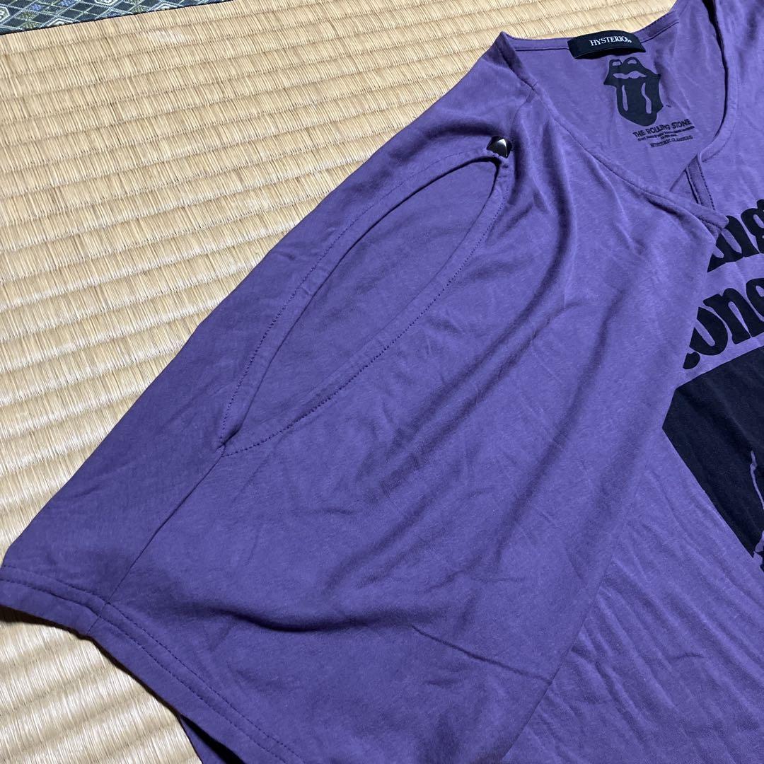ヒステリックグラマー】The Rolling Stones チュニックTシャツ