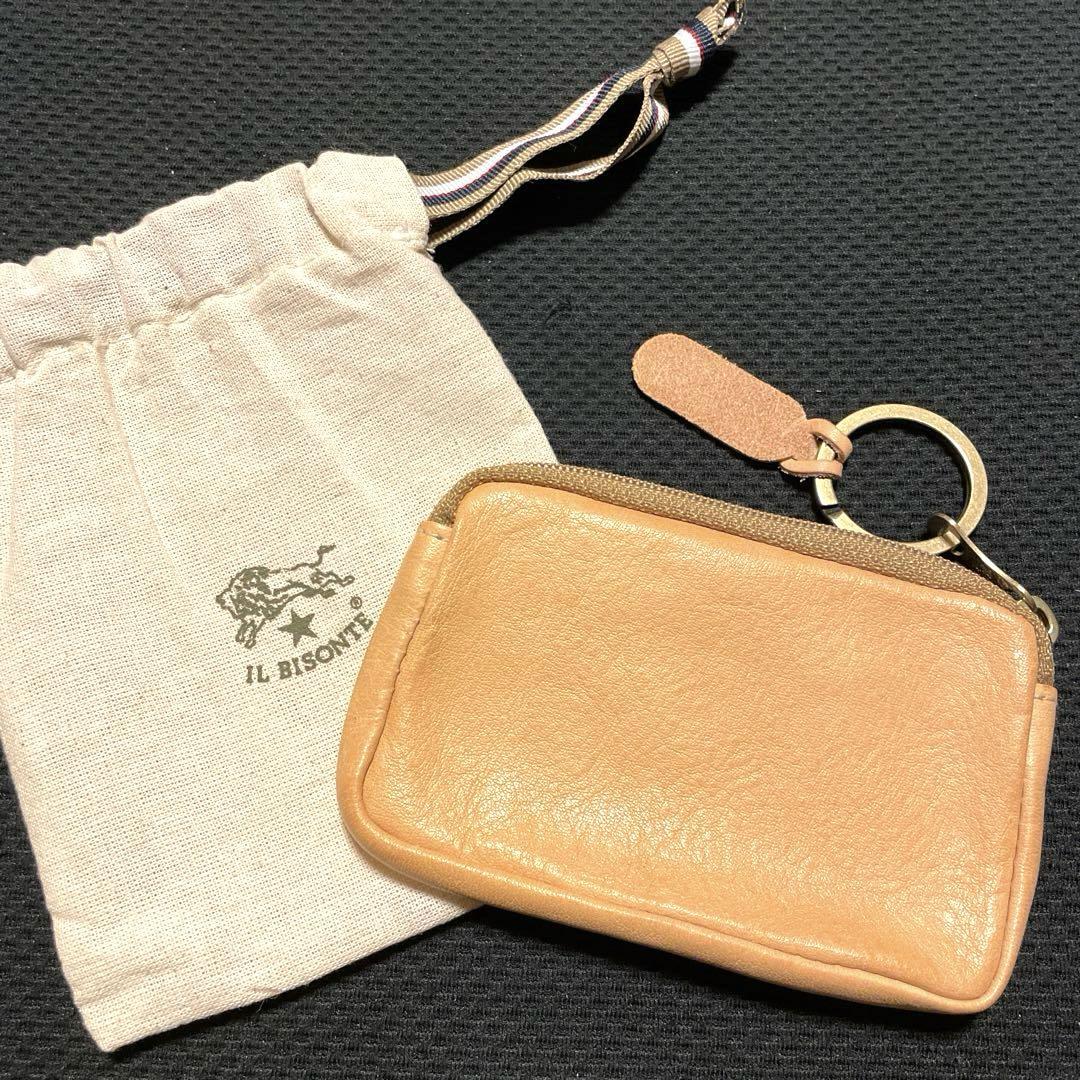 【新品♡36%OFF】IL BISONTE コインパース　キーリング　ミニ財布