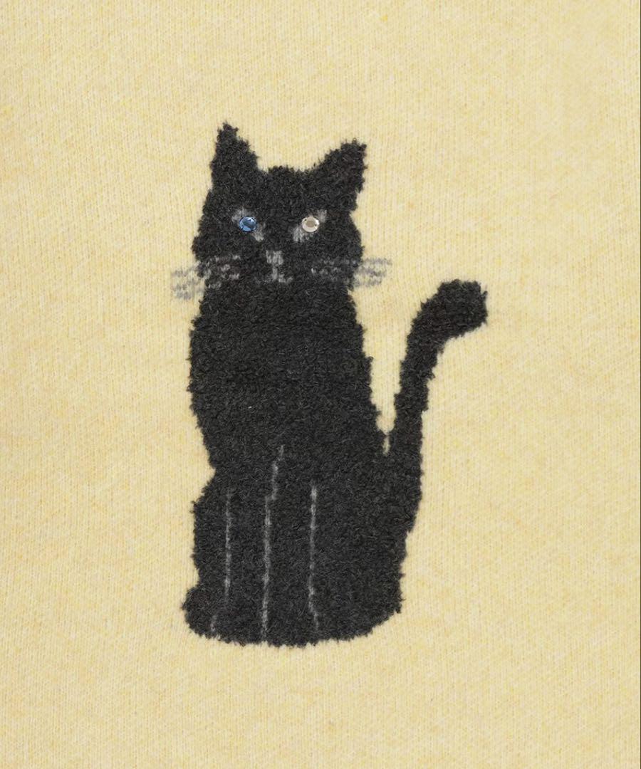 トップス NKNIT cat/dog jacquard KNIT