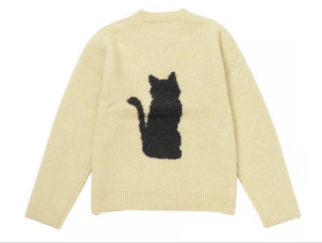 トップス NKNIT cat/dog jacquard KNIT