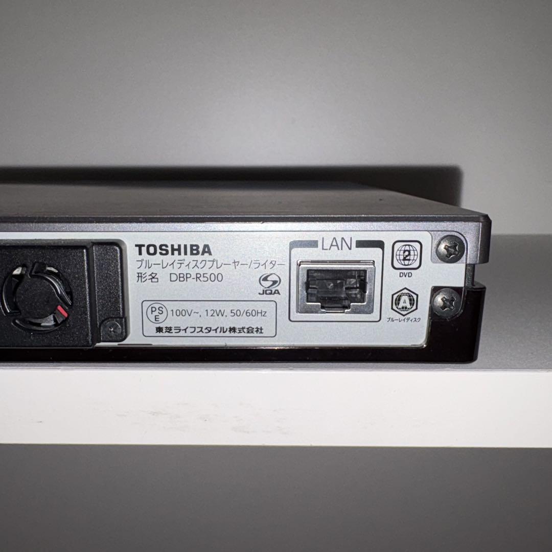 TOSHIBA DBP-R500 ブルーレイディスクライタープレイヤー