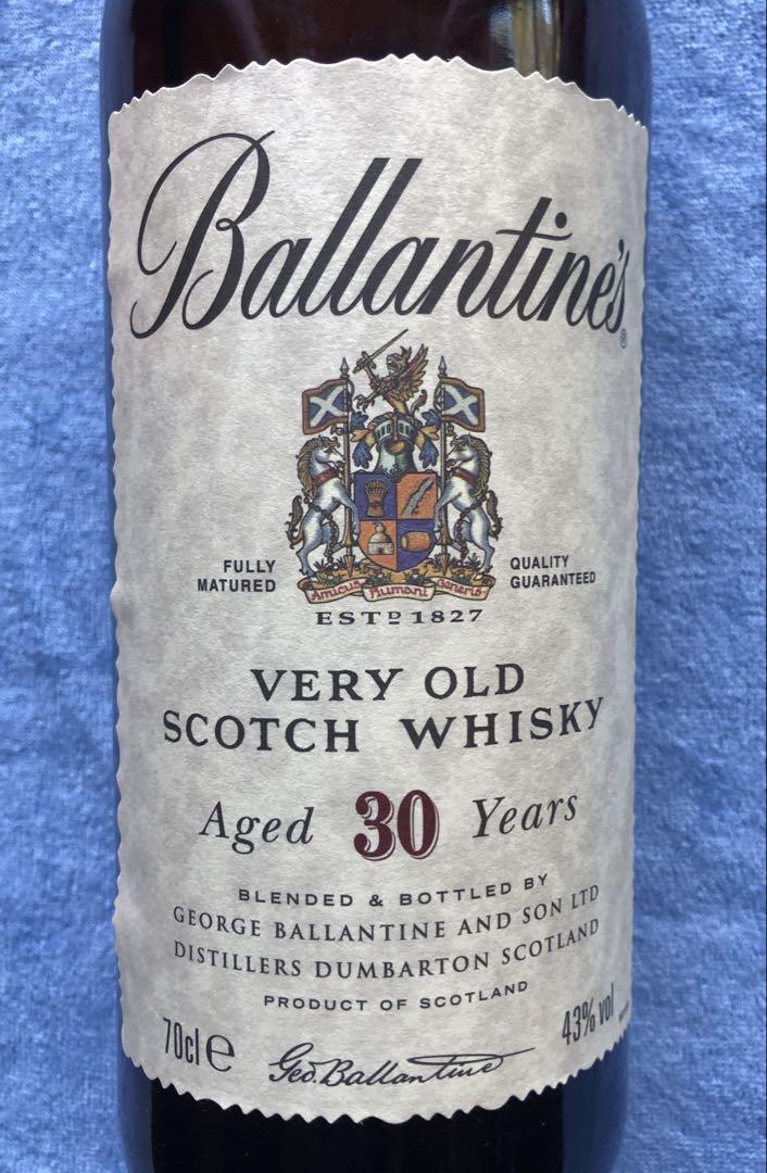 ウイスキー Ballantine's 30Years Scotch Whisky 750ml