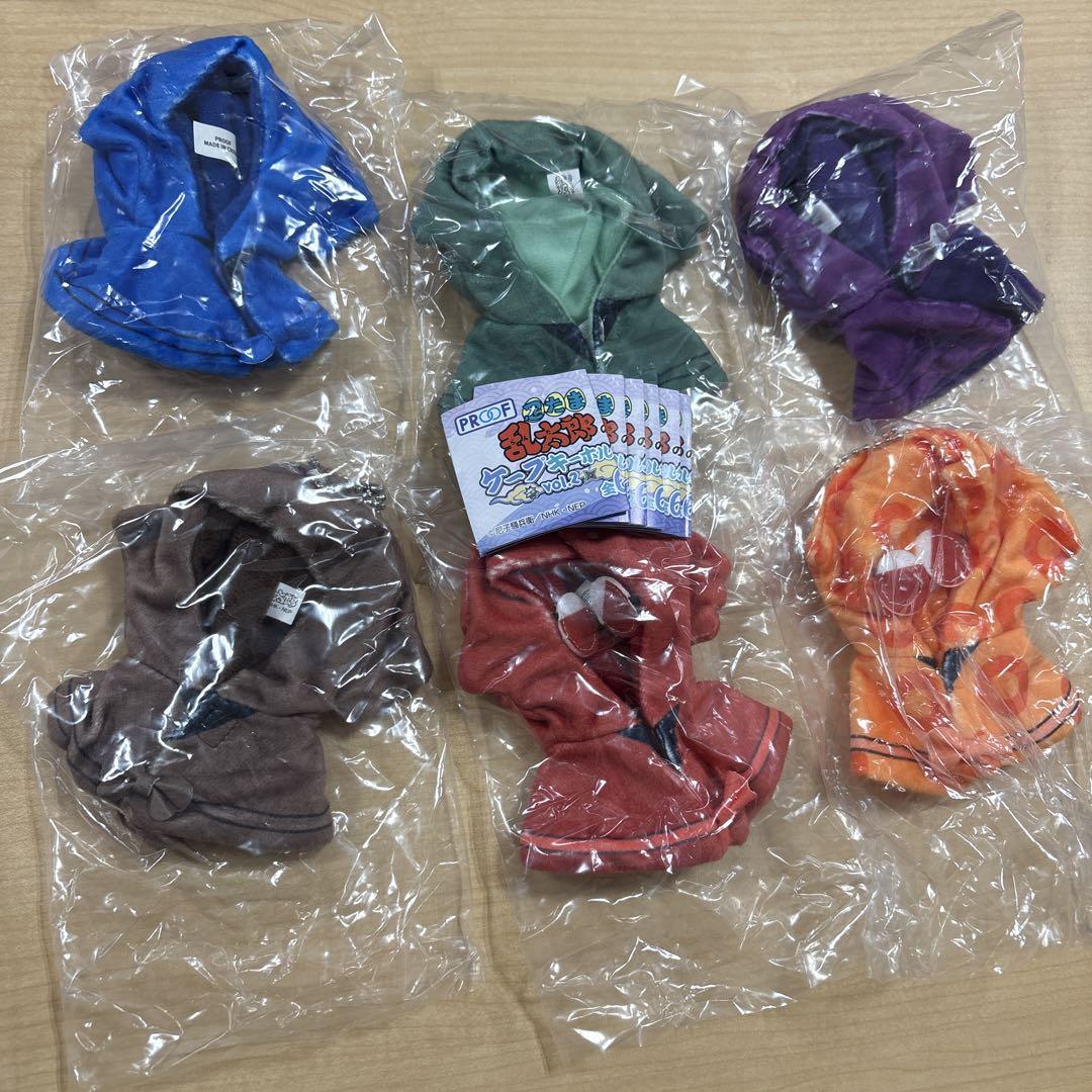忍たま乱太郎のケープキーホルダー vol.2 コンプリートセット