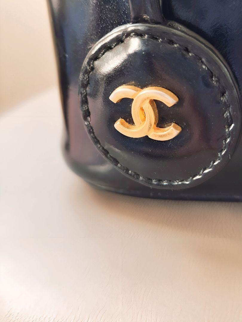 CHANEL シャネル エナメル パニティバッグ