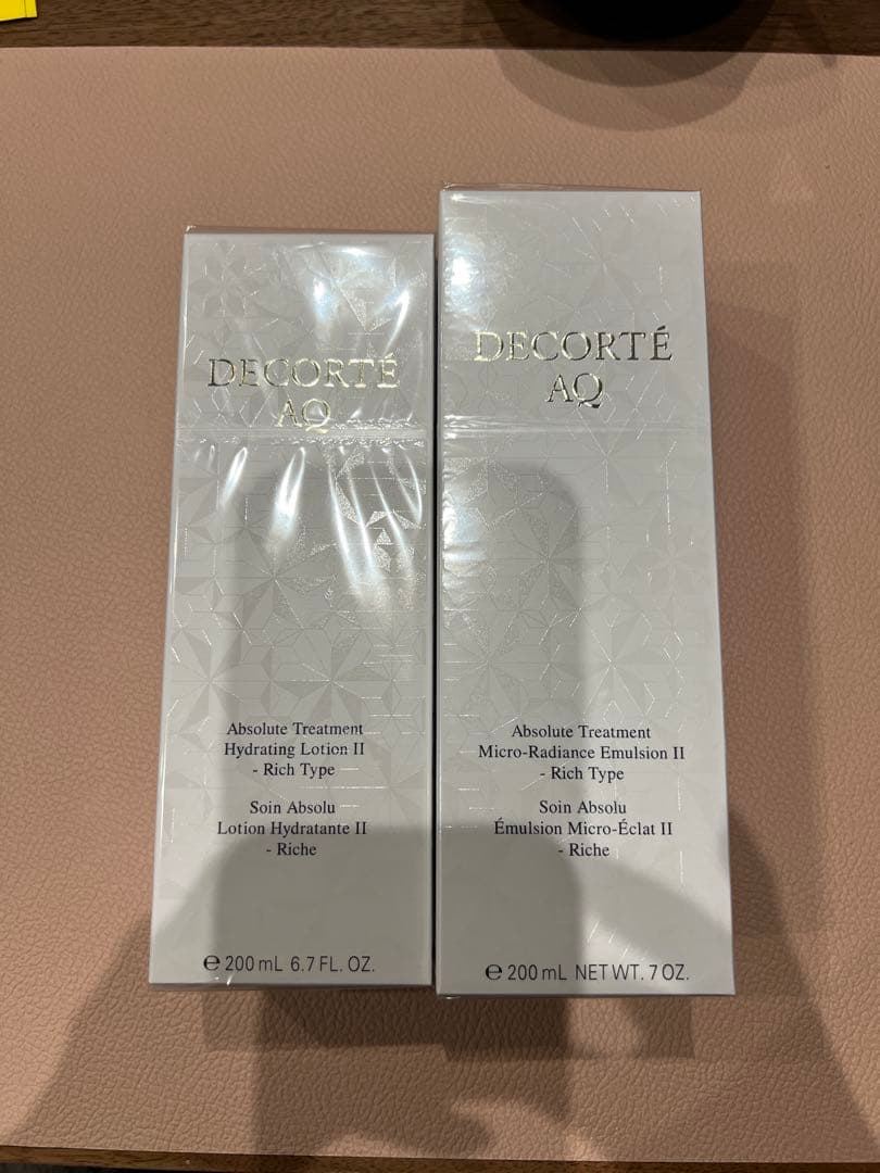 DECORTE AQ 乳液 化粧水セット 200mL