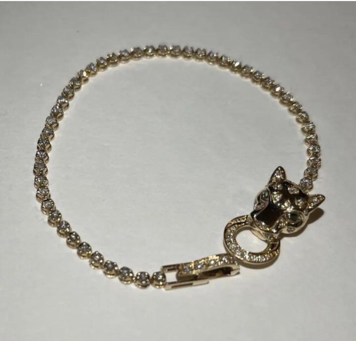 ホワイト系売上実績NO.1 k18 テニスブレスレット フルダイヤモンド パンサー ブレスレット アクセサリーホワイト系¥142,320-mga-legal.com