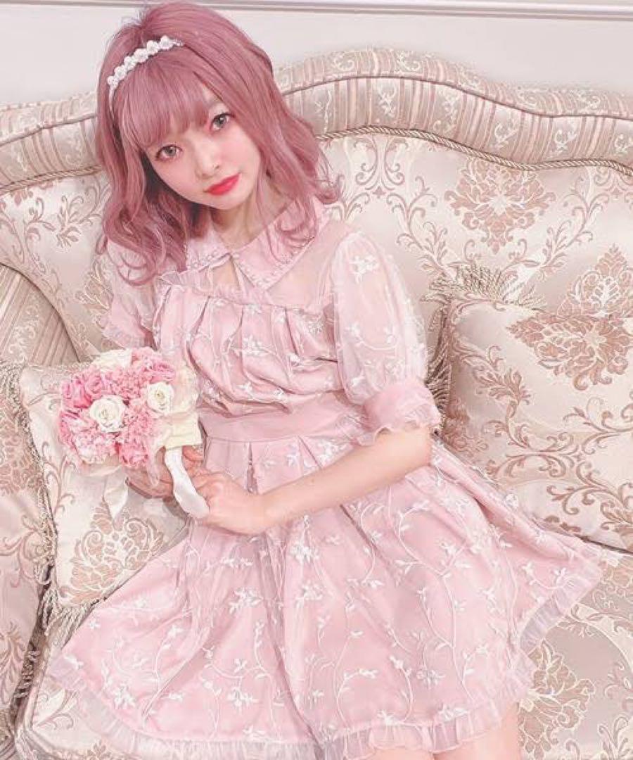 Swankiss（スワンキス）の「PN flower cotton O/P（ワンピース