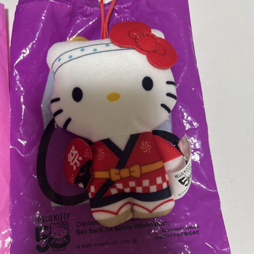 マクドナルド ハッピーセット50th ハローキティマスコット