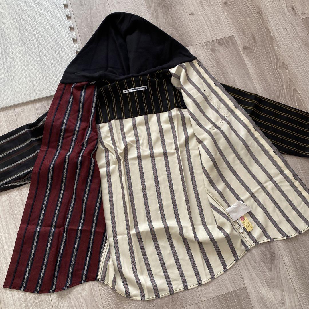 Alexander Wangピンストライプ Locharron ウールシャツ M