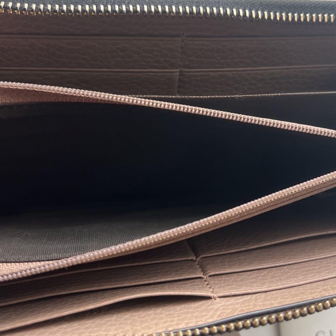 237 極上美品 GUCCI グッチ マーモント 長財布 ラウンドファスナー