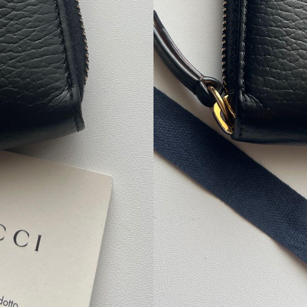 237 極上美品 GUCCI グッチ マーモント 長財布 ラウンドファスナー