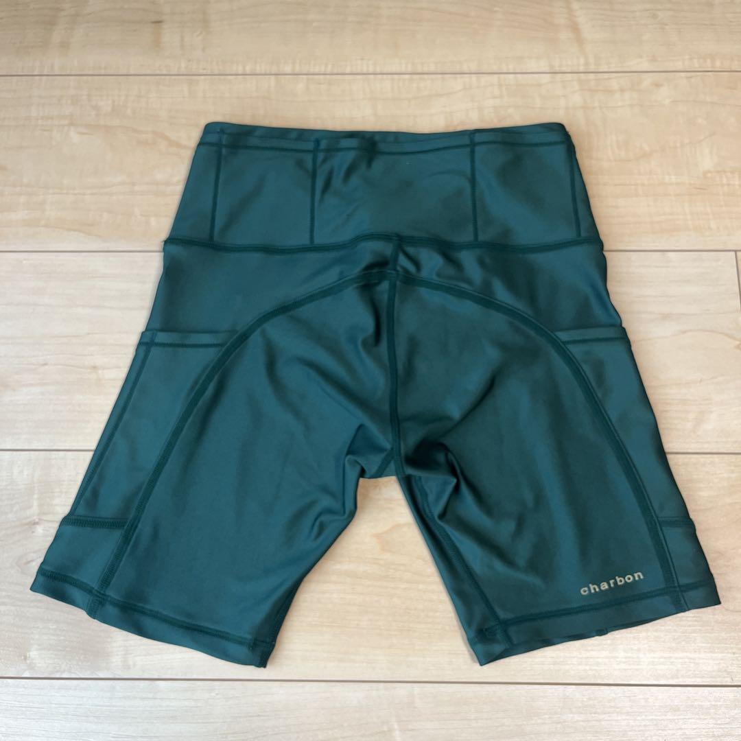 シャルボン　charbon ランニング　ショートレギンス　S