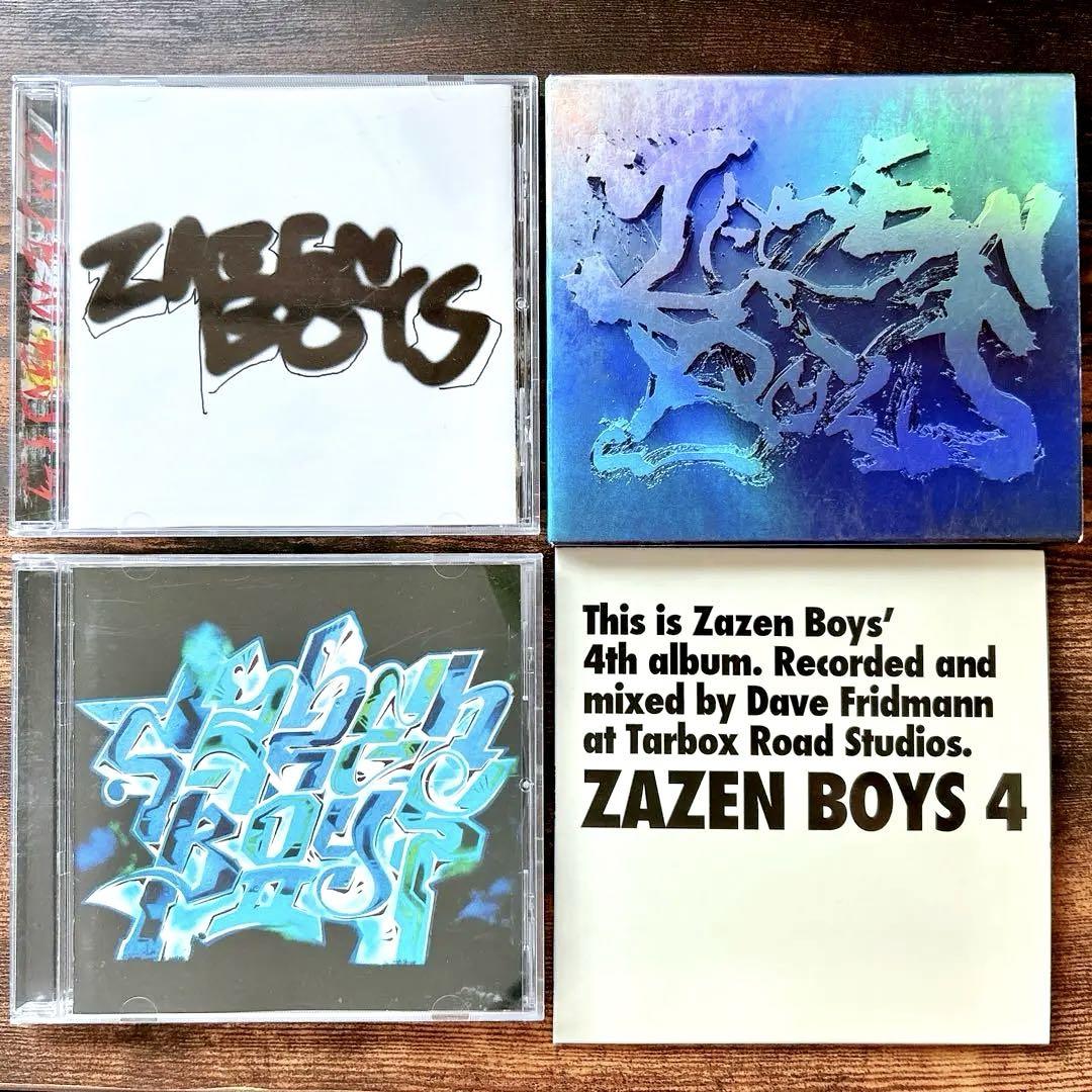 ZAZEN BOYS b CD 10枚 J-POP】ZAZEN BOYS 初期作～最新作 中古CD＆Blu-ray 一挙入荷