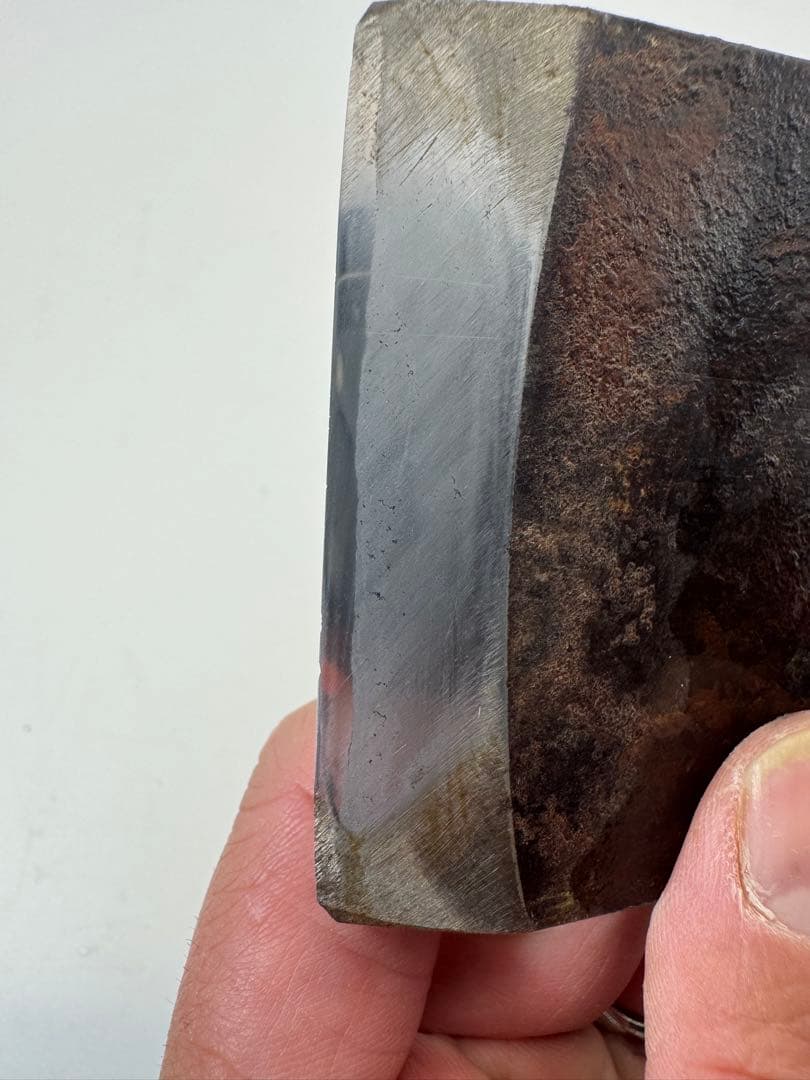 天然砥石菖蒲高山 内曇天井巣板 京都市右京区梅ケ畑 正本山 仕上合砥 1353g 天然砥石菖蒲高山 内曇天井巣板 京都市右京区梅ケ畑 正本山 仕上合砥 1353g