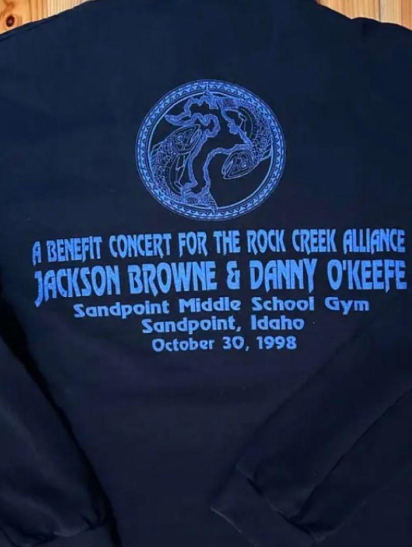 Jackson Browne Danny O'Keefe チャリティTシャツ