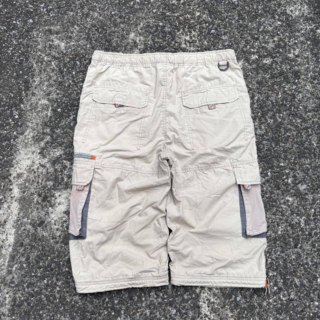 90s PIKO カーゴパンツ ハーフパンツ メッシュ tech Y2K