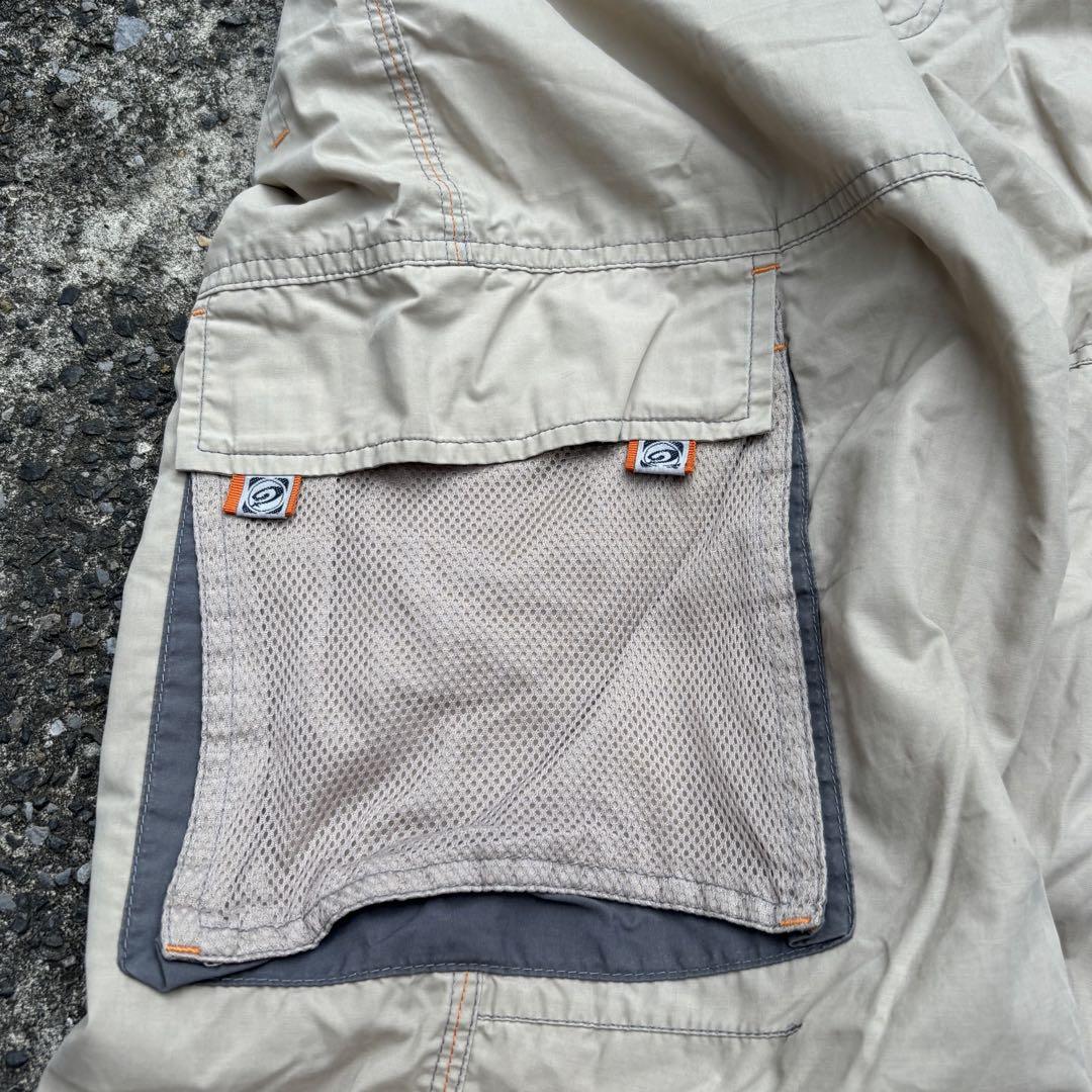 90s PIKO カーゴパンツ ハーフパンツ メッシュ tech Y2K