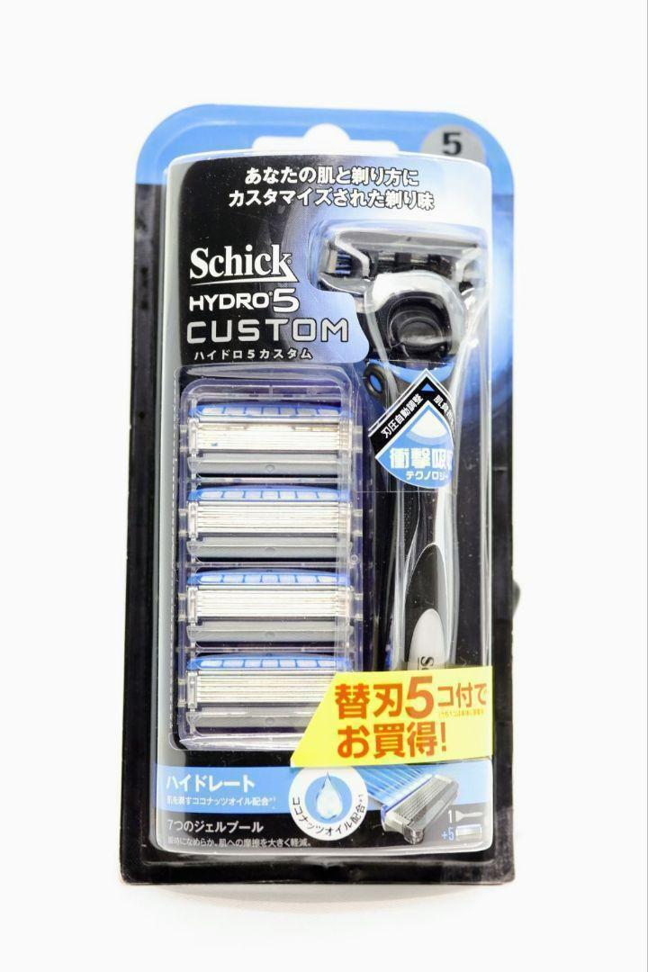 箱開封発送 シック ハイドロ5カスタム ハイドレート コンボパック 替刃5コ付
