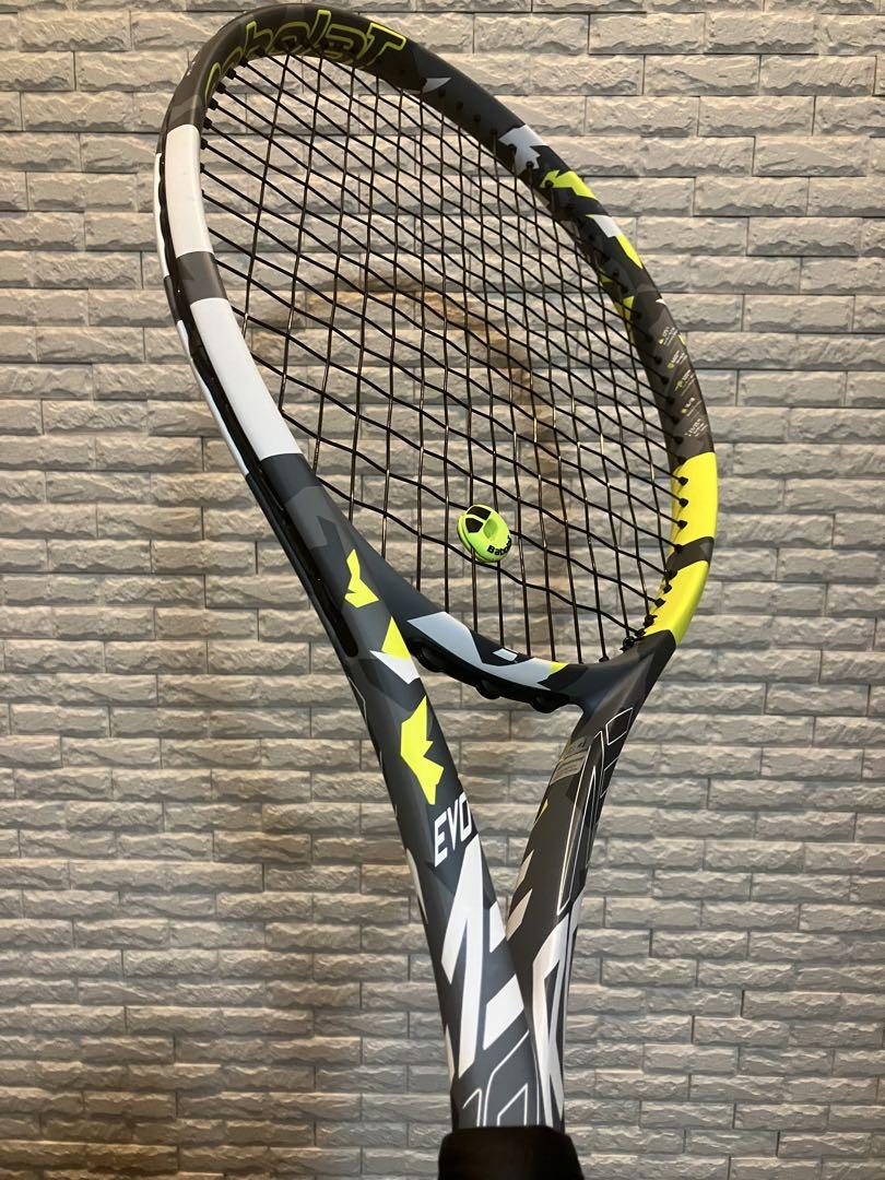 ◎美品】BabolaT EVO AERO テニスラケット ラケット袋付