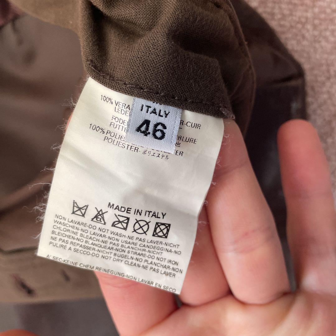 パンツ MARTIN MARGIELA LEATHER PANT