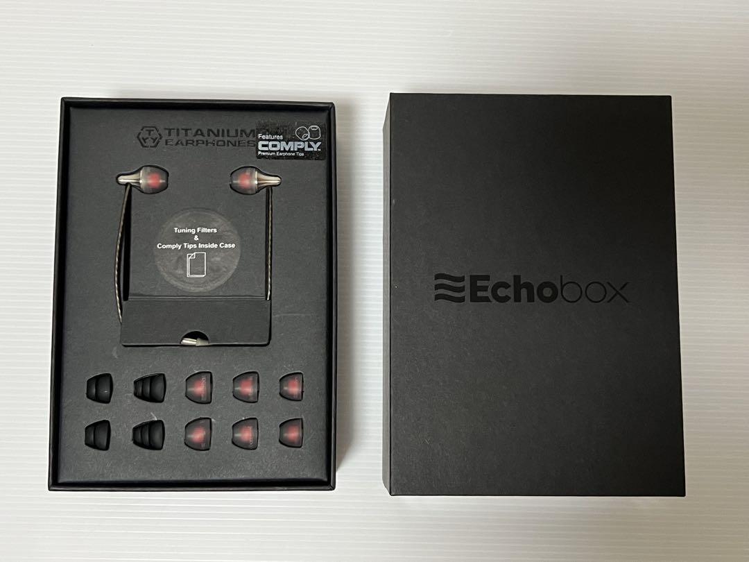 Echobox Finder x1 チタンイヤホン - メルカリ