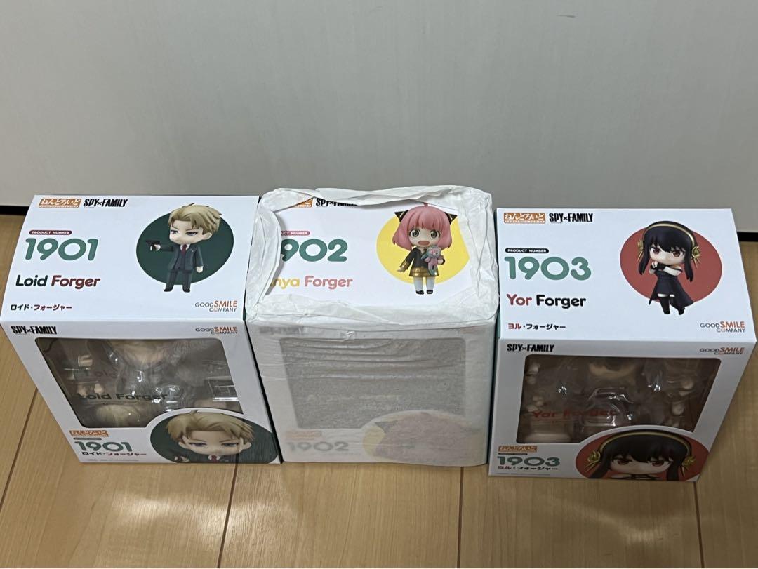 【未開封】ねんどろいど スパイファミリー ３体セット 新品未開封】ねんどろいど SPY×FAMILY 3体セット