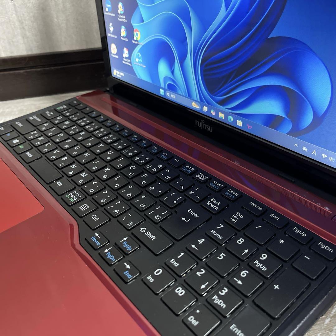 爆速仕様 富士通LIFEBOOKノートパソコン SSD Webカメラ ノートPC