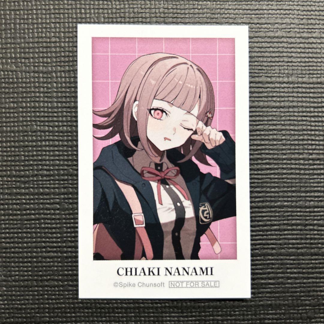 ダンガンロンパ うーさーのその日暮らし 非売品 イラストカード 七海 千秋 ダンガンロンパ アニメイト 特典 インスタントカメラ イラスト