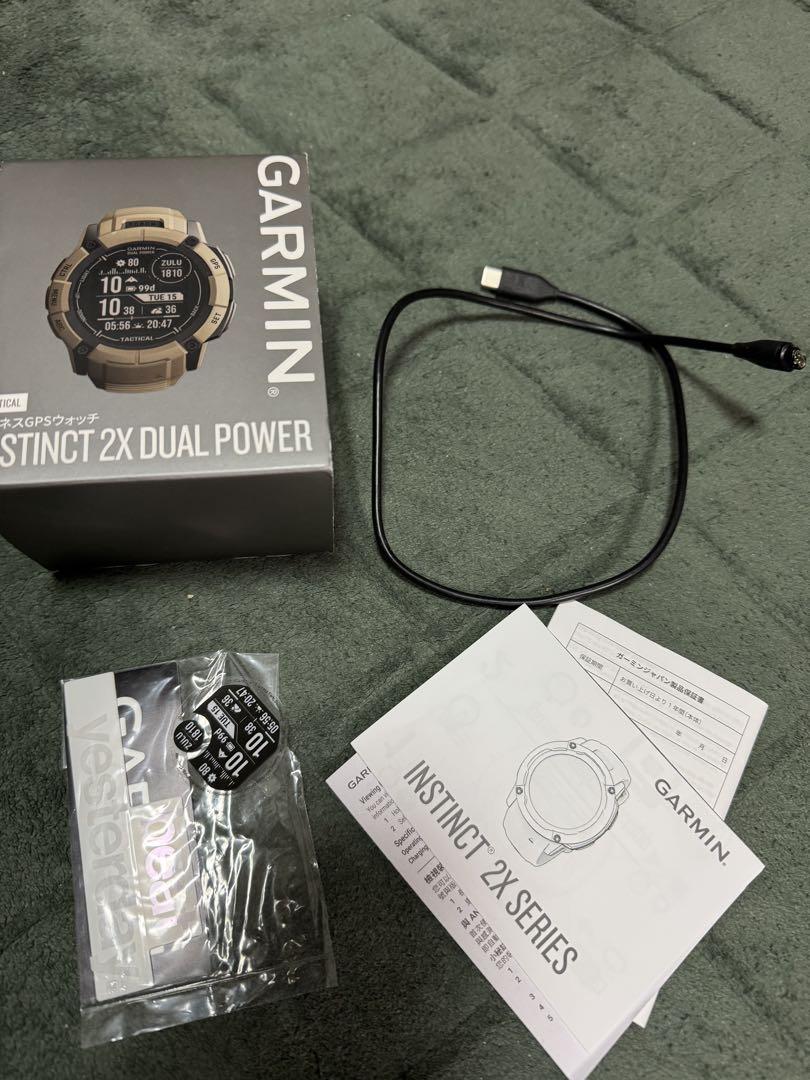 時計 Instinct 2X Dual Power Tactical edition