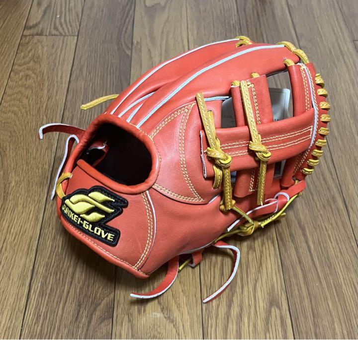 ジュンケイ JUNKEI グローブ 硬式内野手用 右投げ用 新品未使用