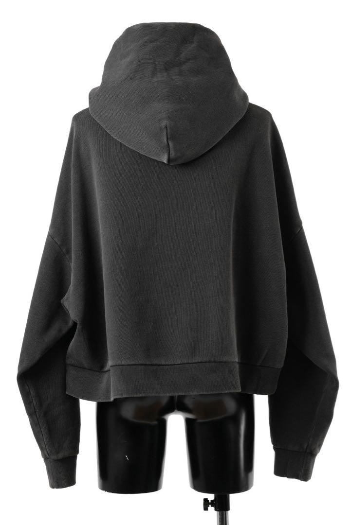 HOOD HOODIE / WASHED BLACK S