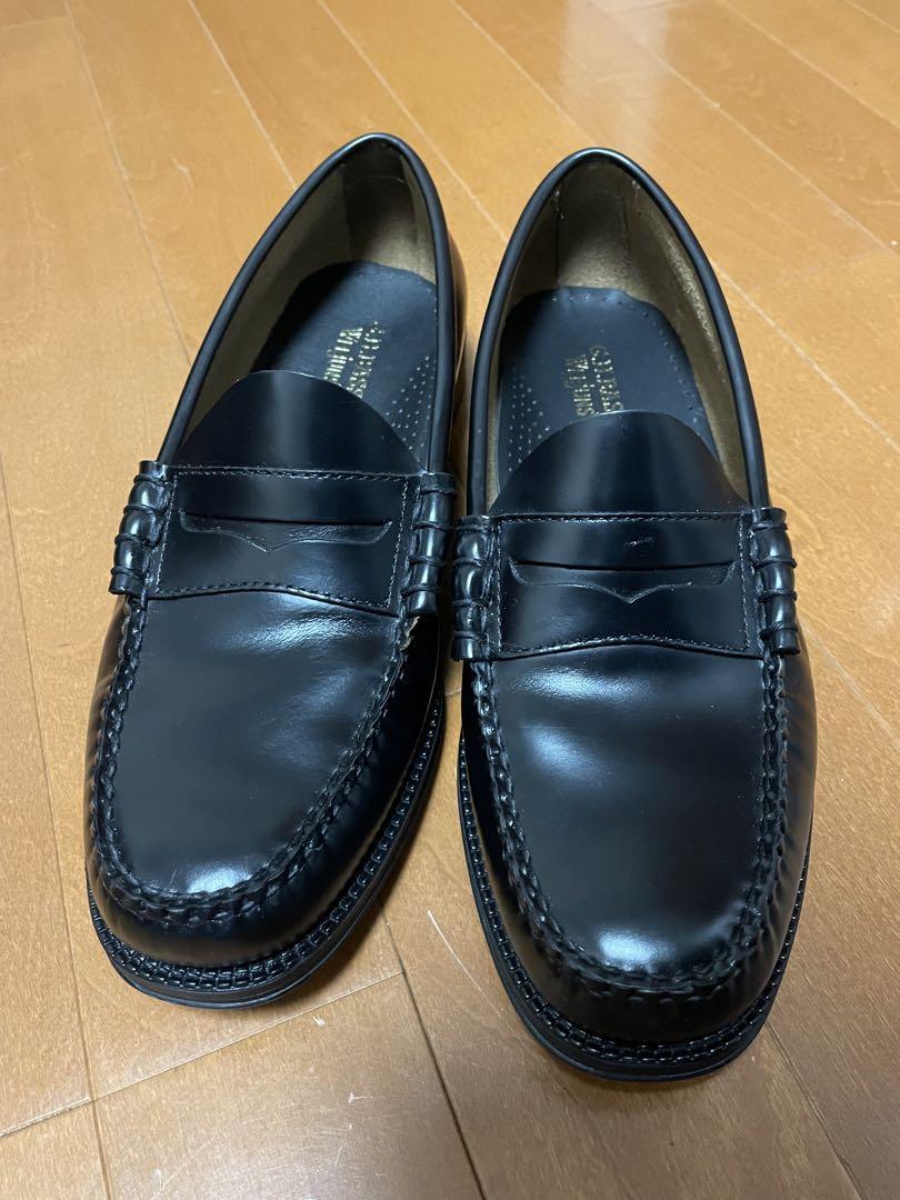 G.H. BASS LARSON ラーソン BLACK RUBBER SOLE