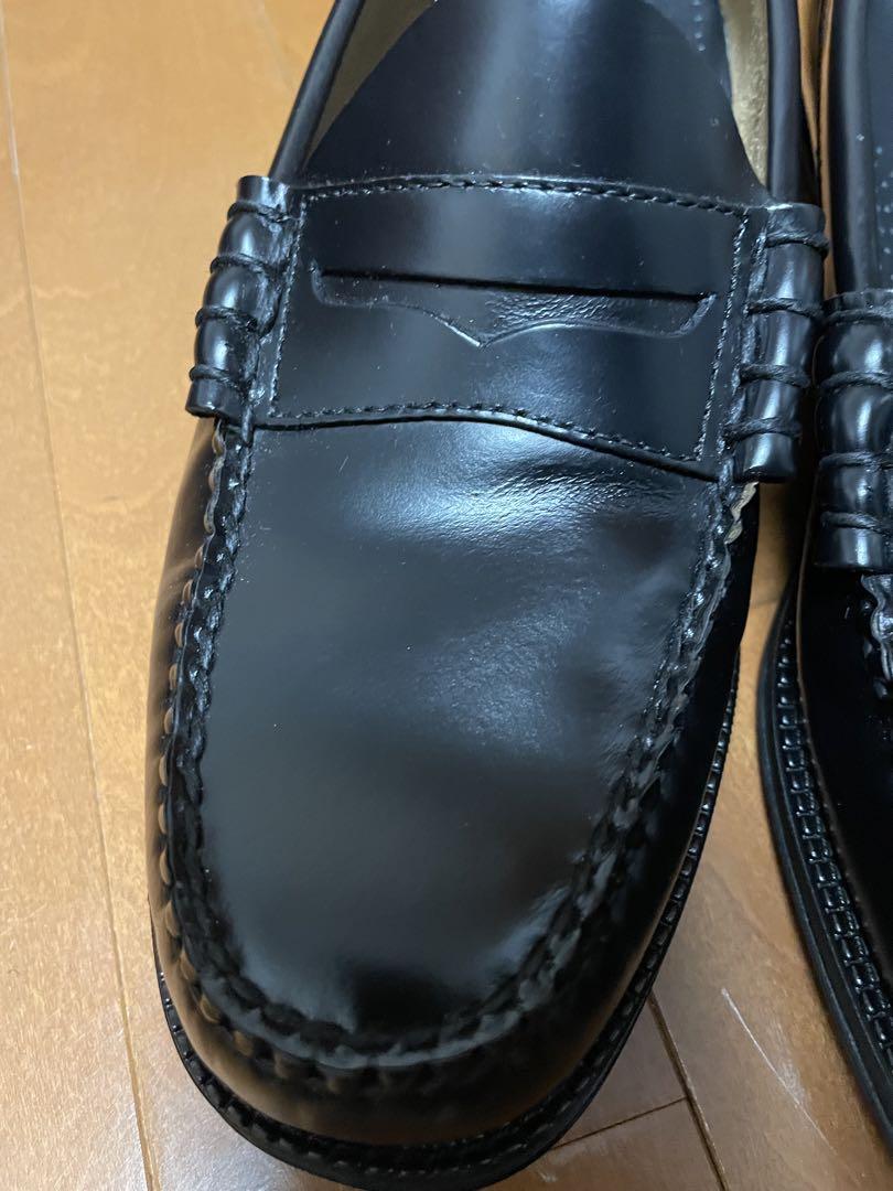 G.H. BASS LARSON ラーソン BLACK RUBBER SOLE