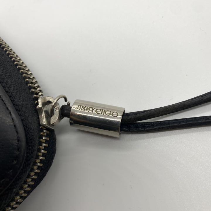 20%OFF 美品 JIMMY CHOO ジミーチュウ 長財布 スタッズ ラウンドファスナー VMF8z-m71001201561 安いお買い得