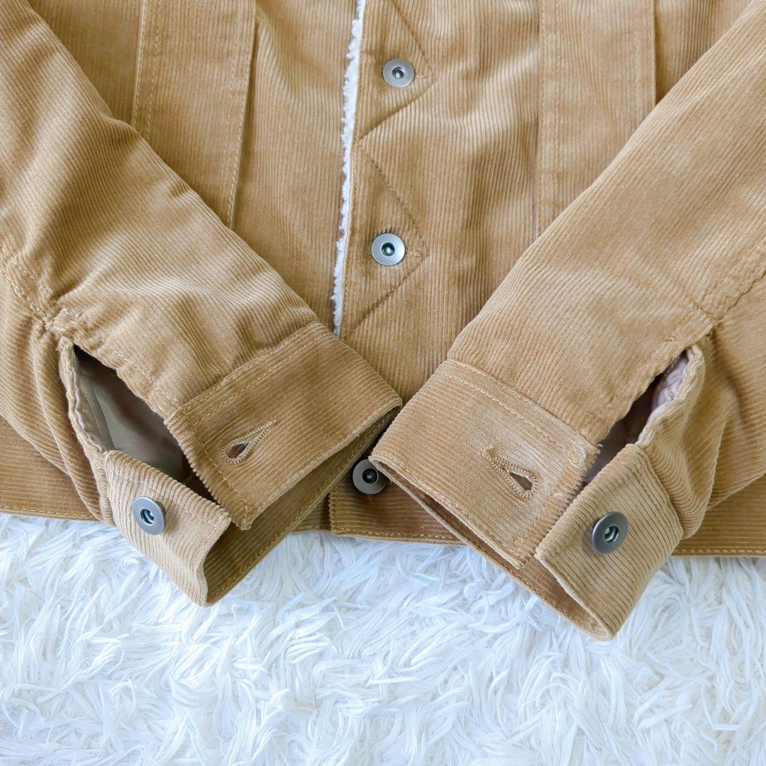 専用】BEAMS ビームス コーデュロイ ボアジャケット ブラウン L