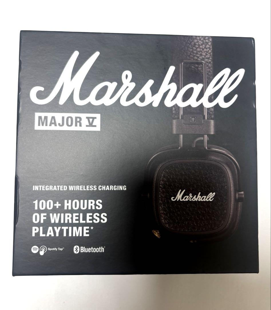 Marshall Major V ワイヤレスヘッドホン ブラック - メルカリ