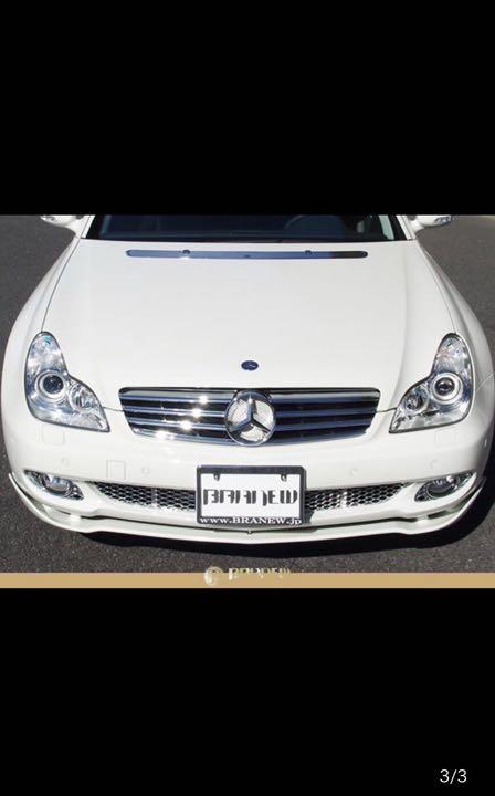 ベンツ　CLS リップスポイラー
