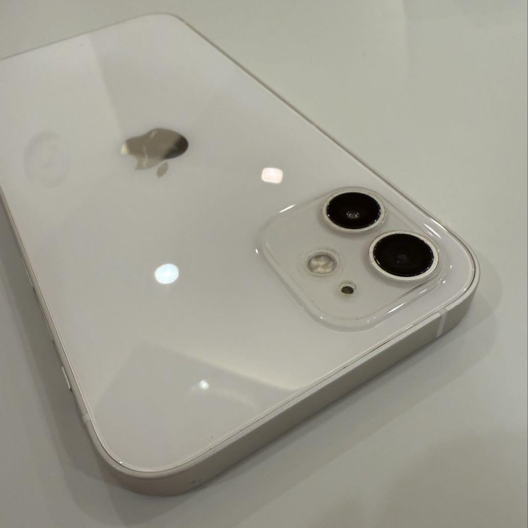 最終値下げ】iPhone12 128GB ホワイト SIMロックなし