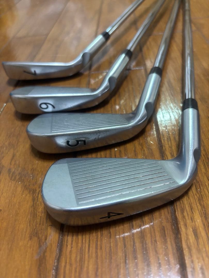 PING S56 黒ドット アイアンセット 7本 W〜4番 DG S200 PING S56 黒ドット アイアンセット 7本 W〜4番 DG S200