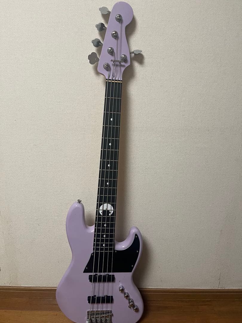 5弦アクティブベース 塗装品やや傷や汚れあり