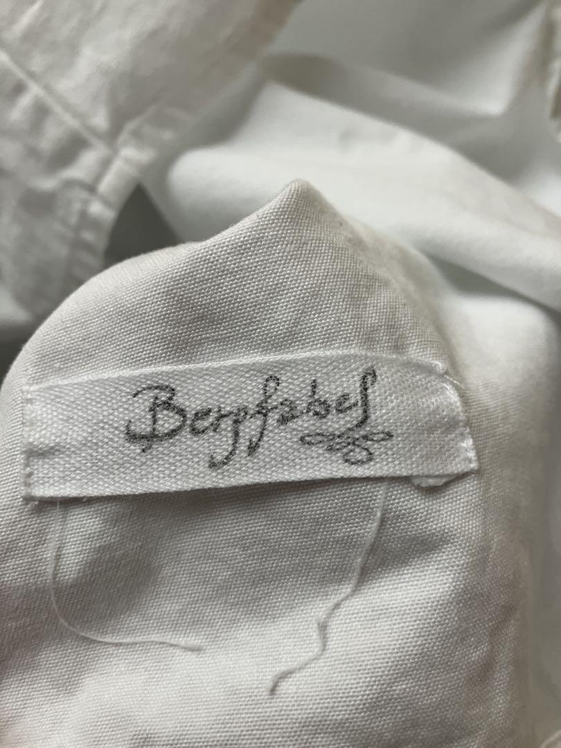Bergfabel ベルグファベル バーグファベル 長袖白シャツ