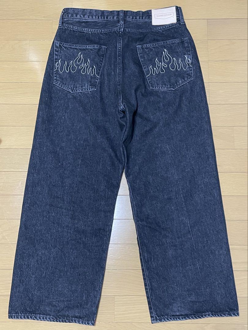 美品 FINDERS KEEPERS FK-FLAMES BAGGY JEAN