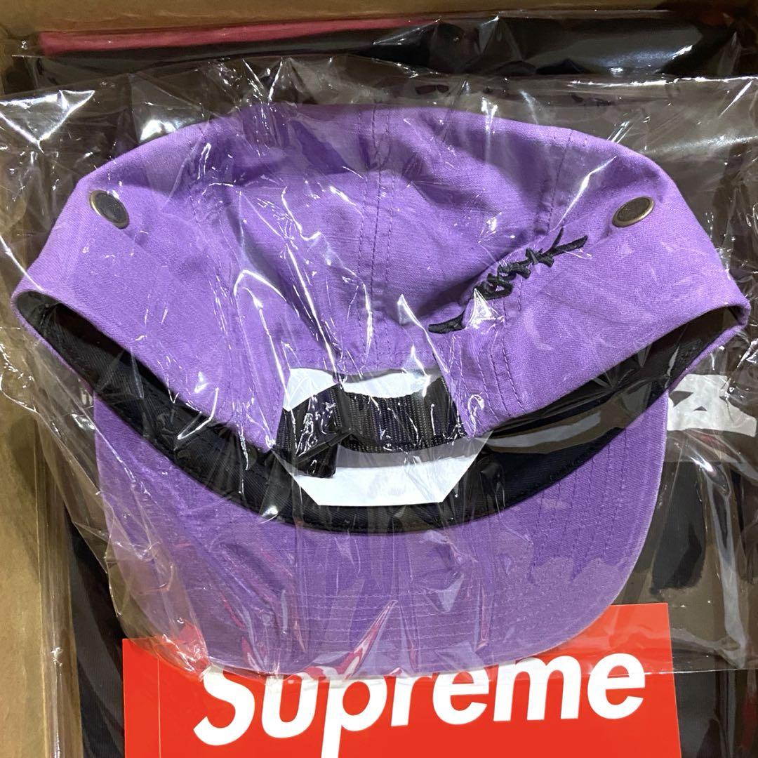 【新品】 Supreme 25SS Zoo York Camp Cap 紫