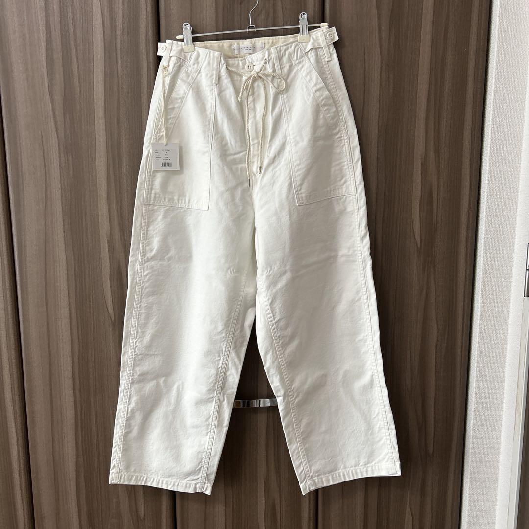 SETTO バンツ 新品 ホワイト